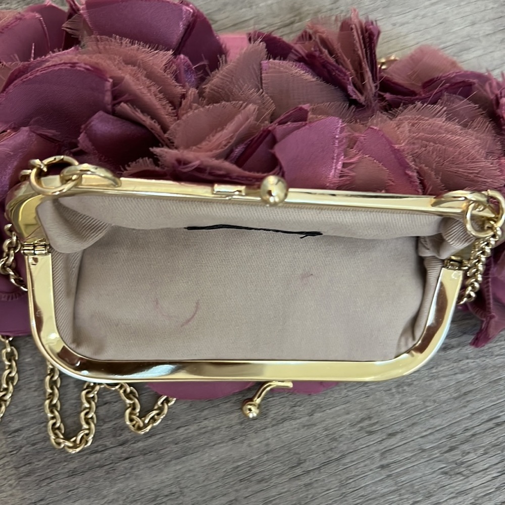 J Crew shoulder hand purse with floral detail - Picture 14 of 16